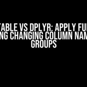 Data.Table vs Dplyr: Apply Function Returning Changing Column Names Over Groups